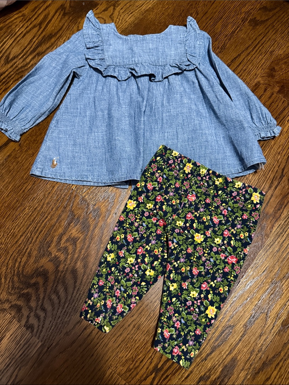 NWOT RALPH LAUREN BABY GIRL OUTFIT